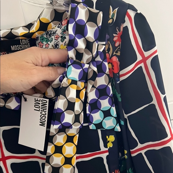 Desigual Multicolor Floral and Geometric Dress - Picture 9 of 9